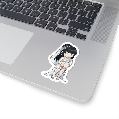 マタニティーブライダルシリーズ (Lin Jing-Yue / リン・ジンユエ) Belly Doll — Cute Chibi Maternity Wedding Decal